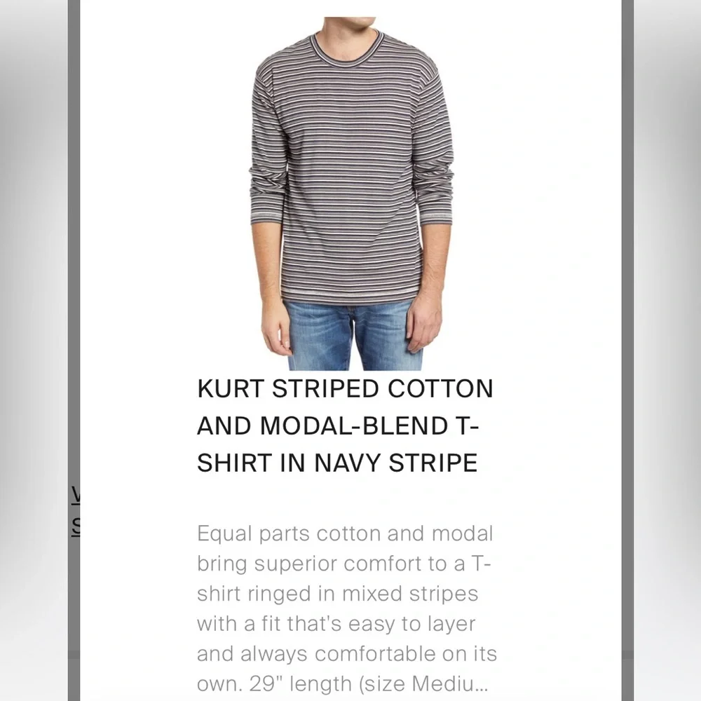 NWT NN07 Kurt long sleeve top - Picture 10 of 12